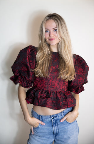 Handmade Lotus blouse