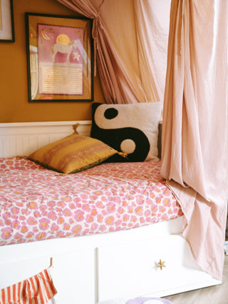 Handmade Yin Yang teddy pillow