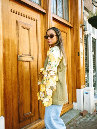 Handmade Flora blazer
